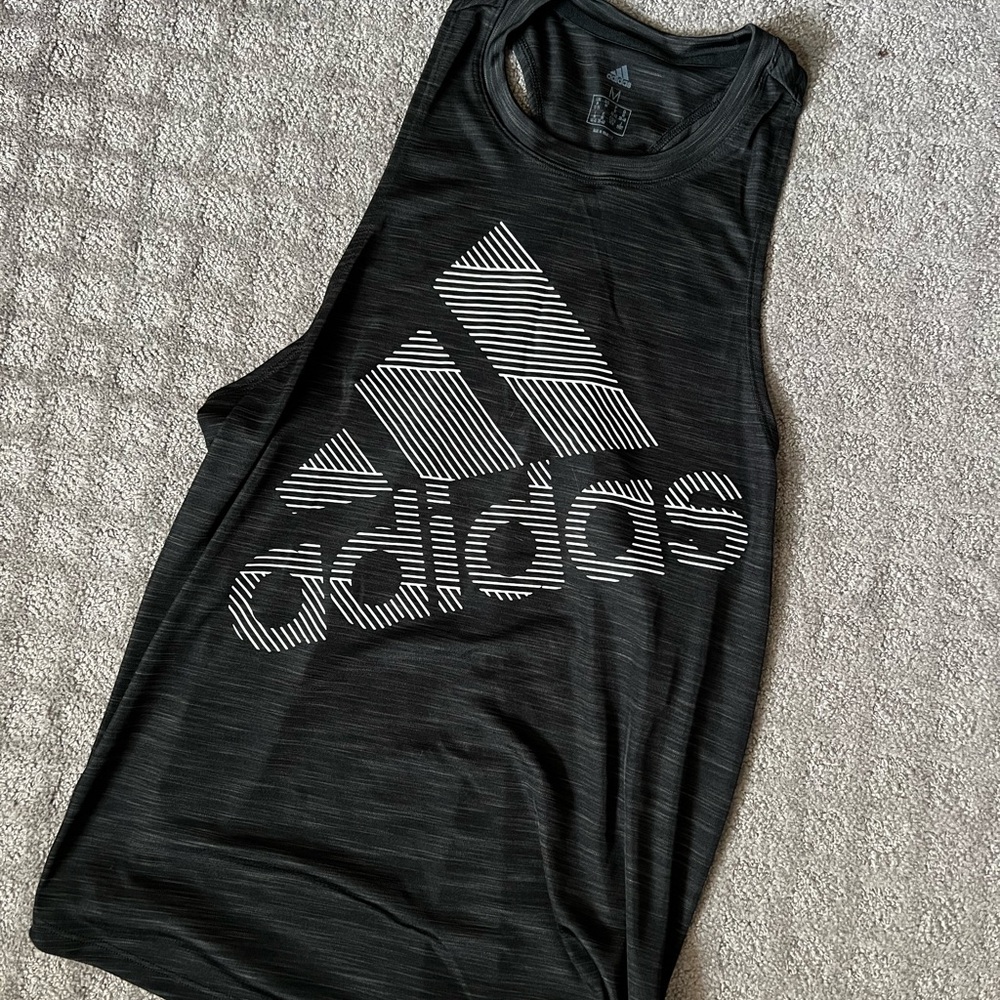Adidas Black Tank Top